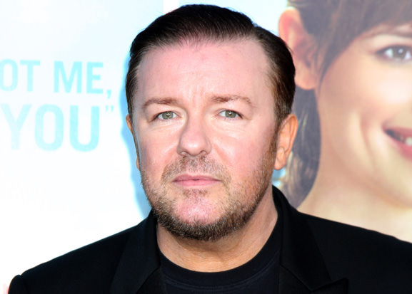 arriving  at "The Invention of Lying" US Premiere