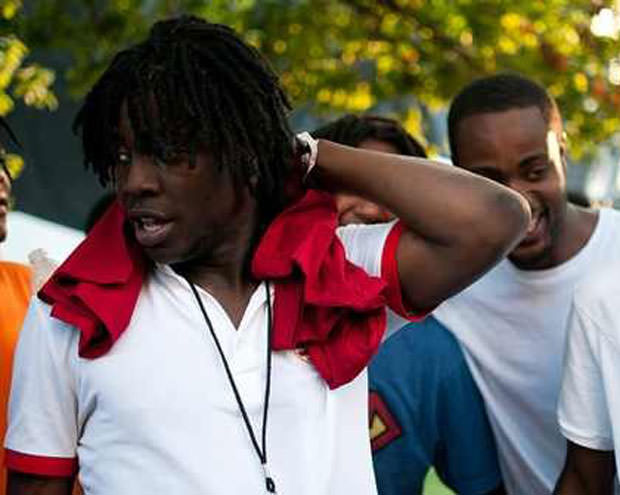 Lil_Reese_(Right)_next_to_fellow_GBE_artist,_Chief_Keef_2013-11-09_16-12